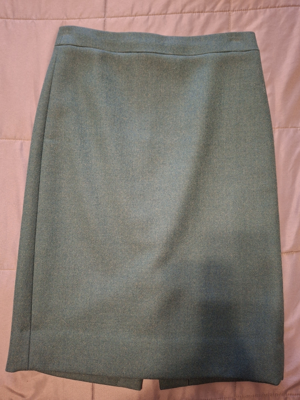 J. Crew Emerald Pencil Skirt